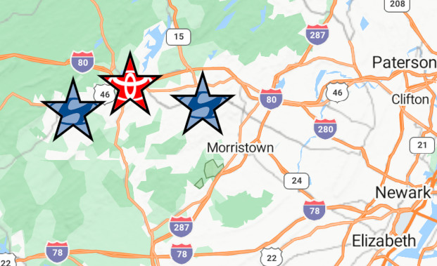 North Jersey Map
